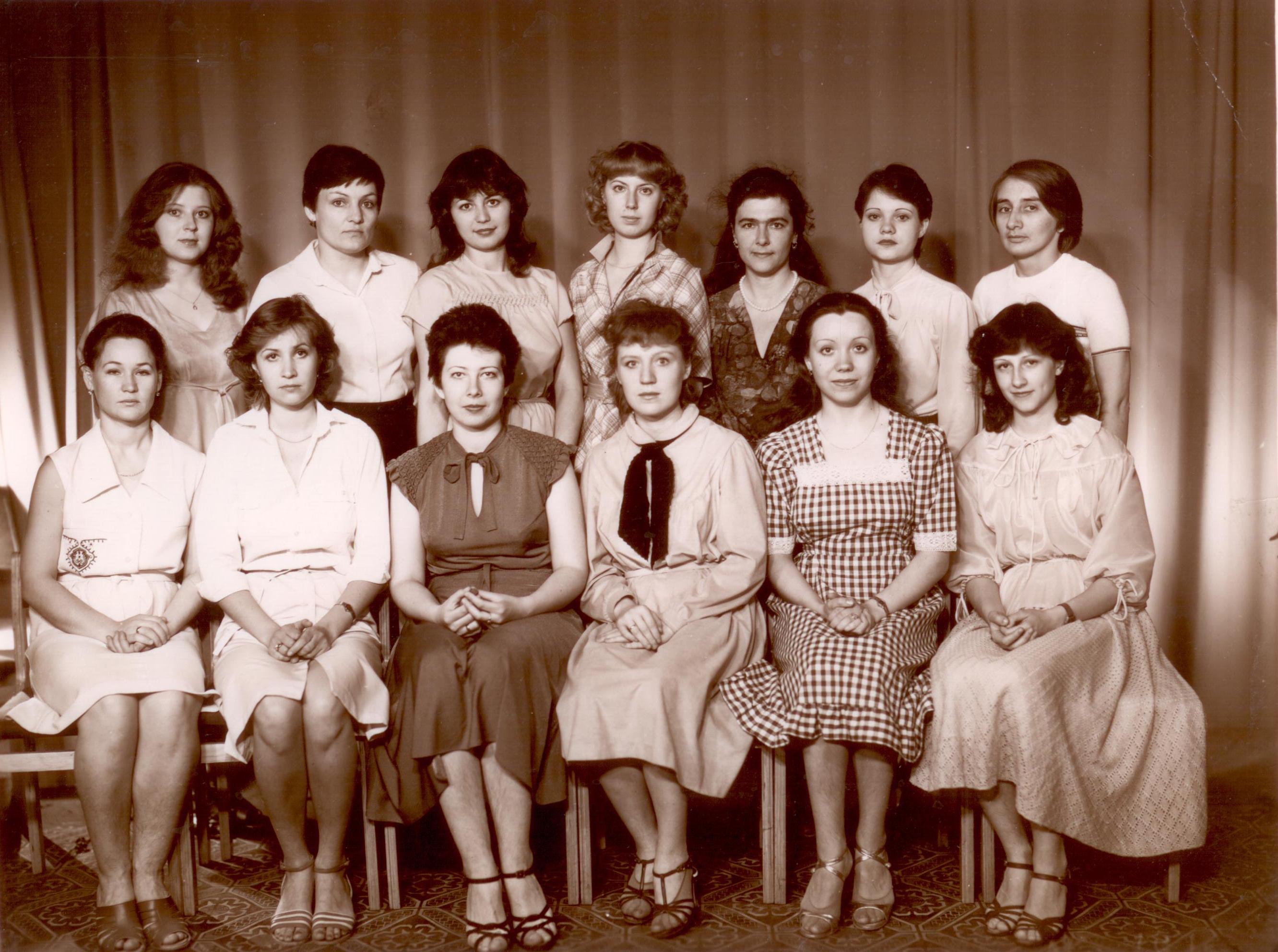 Выпускники фортепианного отделения, 1983 год